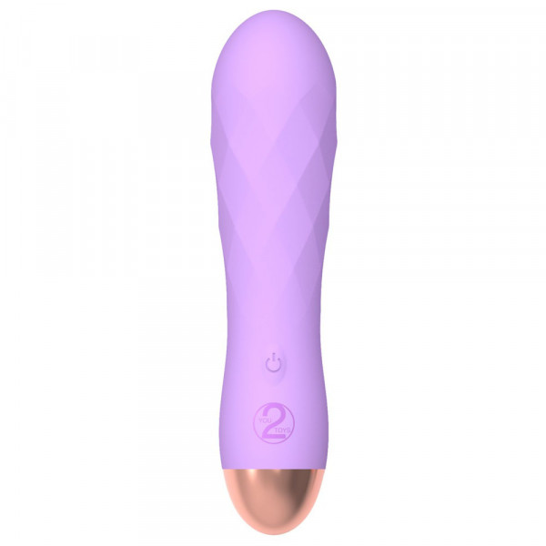 Cuties Silk Touch Rechargeable Mini Vibrator Purple