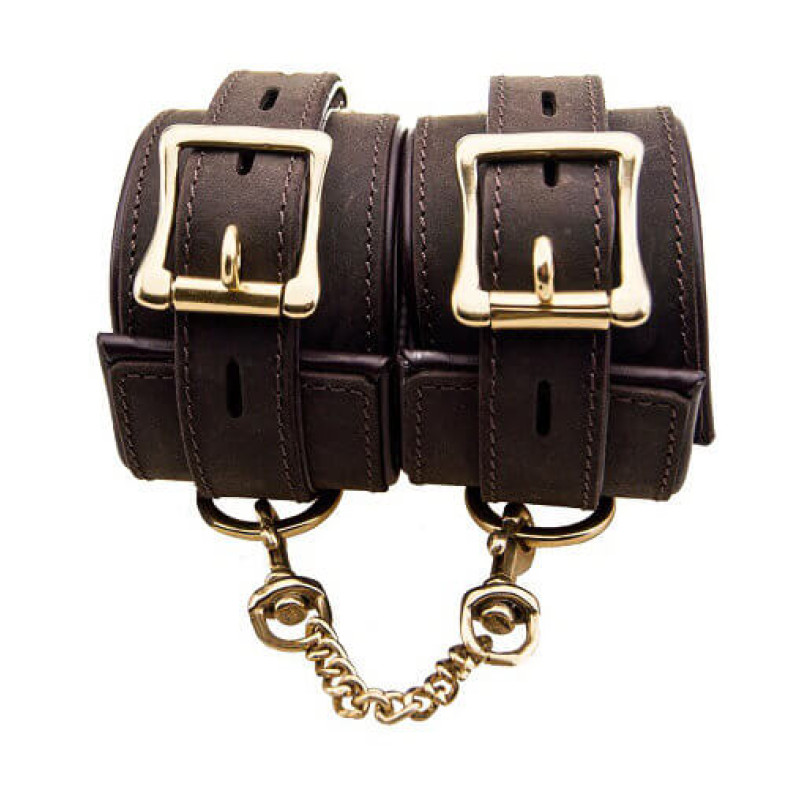 BOUND Nubuck Leather Ankle Restraints