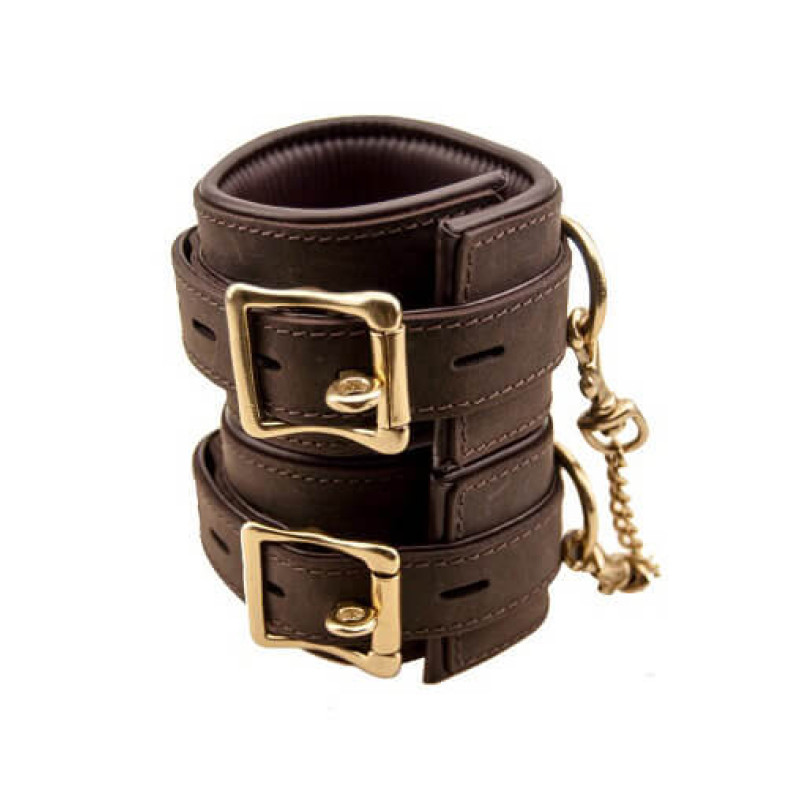 BOUND Nubuck Leather Ankle Restraints