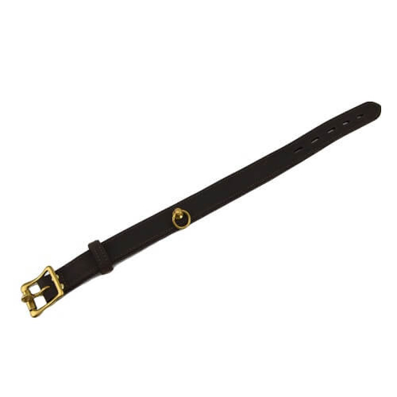 BOUND Nubuck Leather Choker with \'O\' Ring