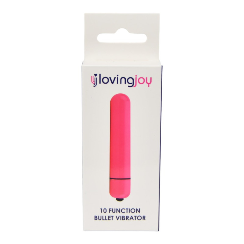 Loving Joy 10 Function Pink Bullet Vibrator