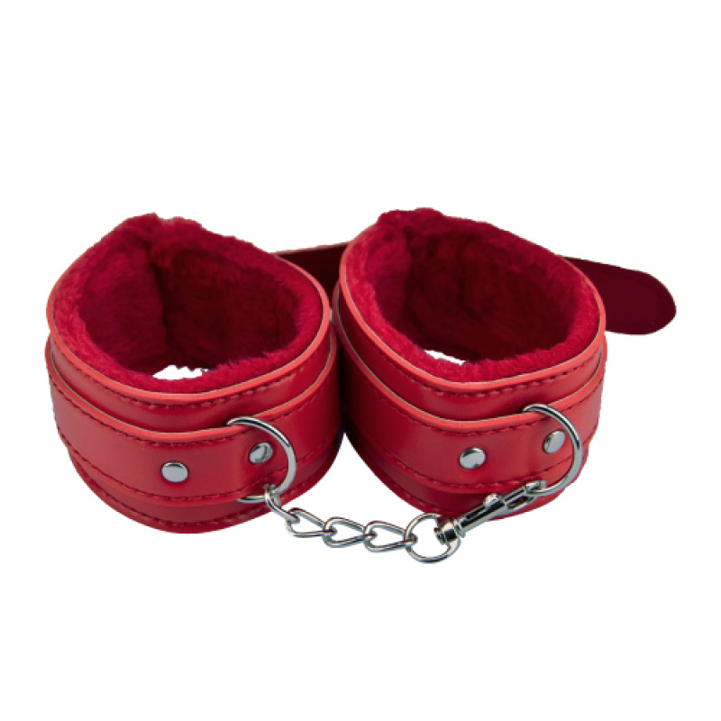 Loving Joy Beginner\'s Bondage Kit Red (8 Piece)