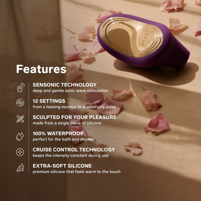 LELO SONA 2 Cruise Clitoral Massager Black