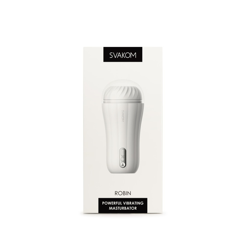 Svakom Robin Rechargeable Vibrating Masturbator
