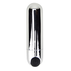 Loving Joy 10 Function Rechargeable Bullet Vibrator Silver
