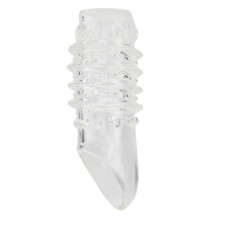 Rev-Sleeves Textured Penis Sleeve with Ball Loop