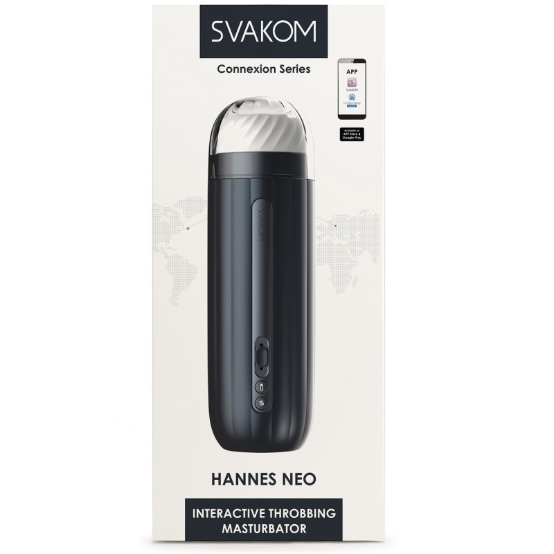 Svakom Hannes Neo Heat Vibrating Male Masturbator
