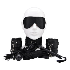 Bound to Play Beginner\'s Bondage Kit Black (8 Piece)