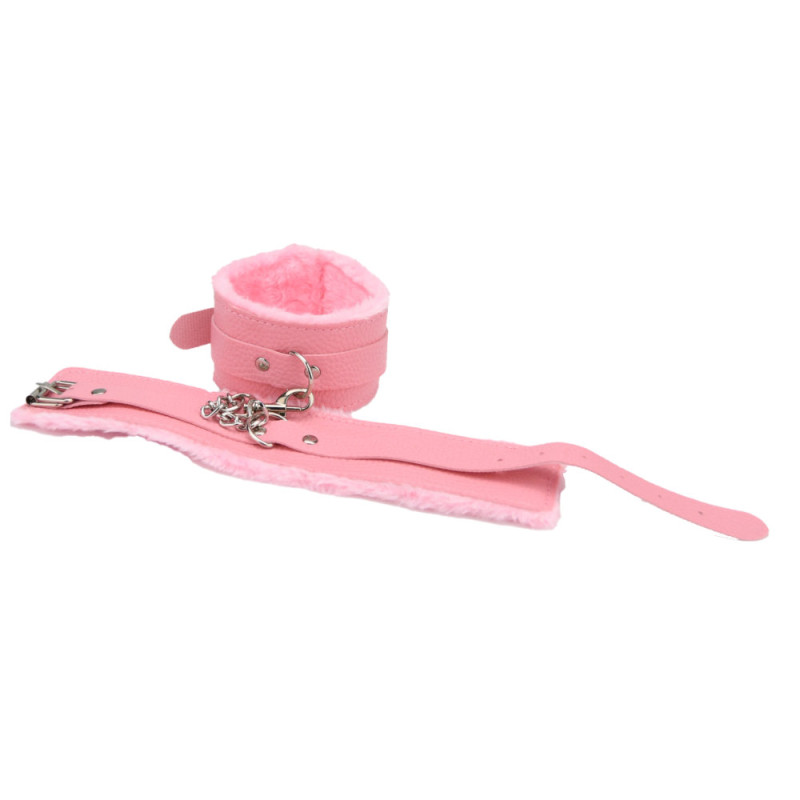 Bound to Play Beginner\'s Bondage Kit Pink (8 Piece)