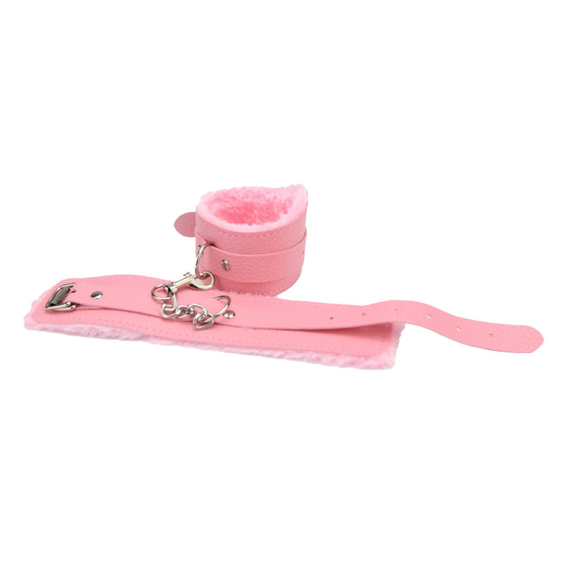 Bound to Play Beginner\'s Bondage Kit Pink (8 Piece)