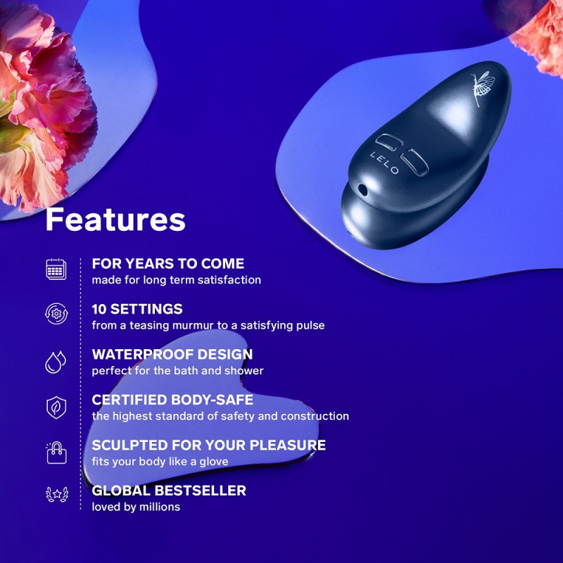 LELO Nea 3 Clitoral Massager Black