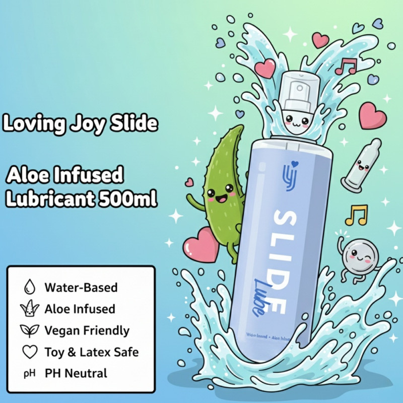 Loving Joy Slide Water-Based Lubricant 500ml