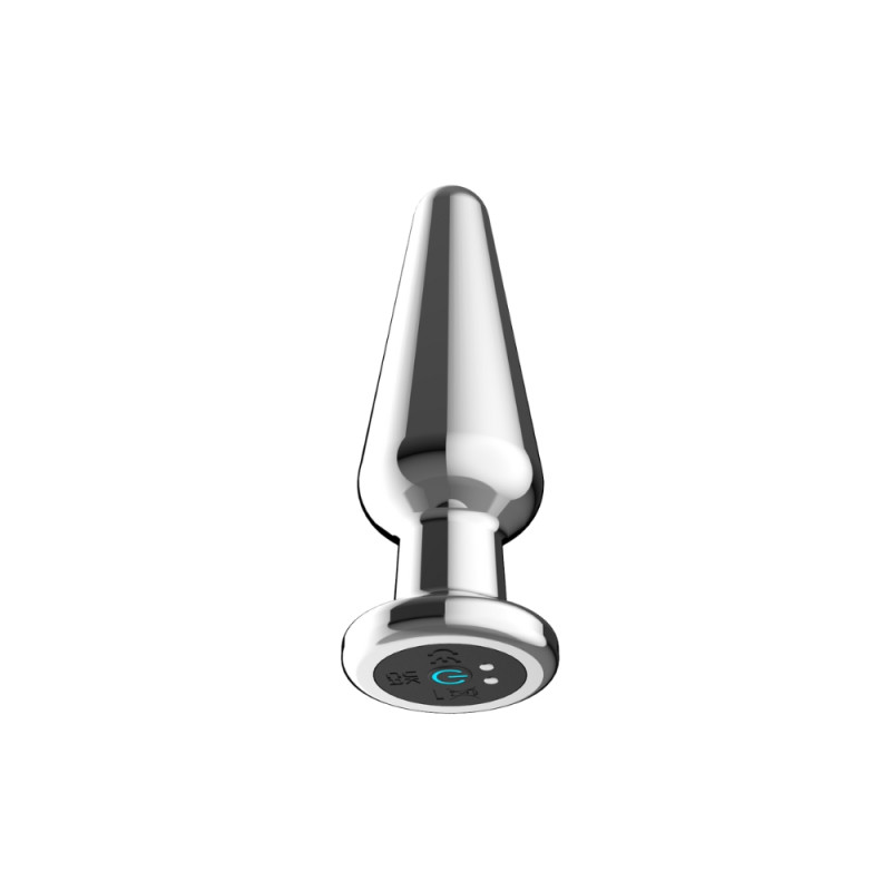 Toosh Remote Controlled Metal Vibrating Butt Plug