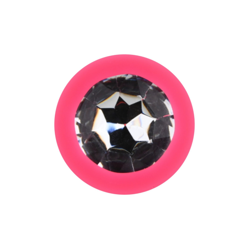 Toosh Pink Silicone Butt Plug Small