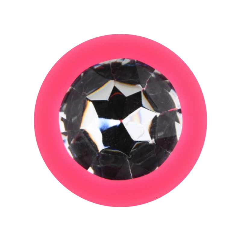 Toosh Pink Silicone Butt Plug Large