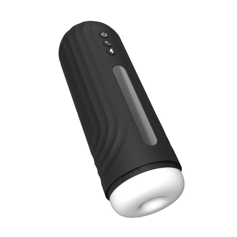 Rev Thrusting and Vibrating Male Masturbator