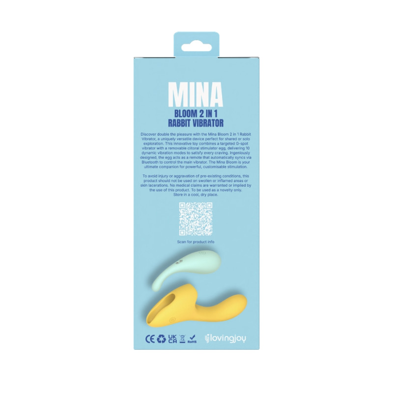Mina Bloom 2 in 1 Rabbit Vibrator
