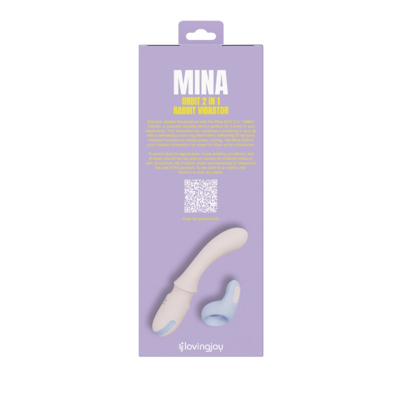 Mina Orbit 2 in 1 Rabbit Vibrator