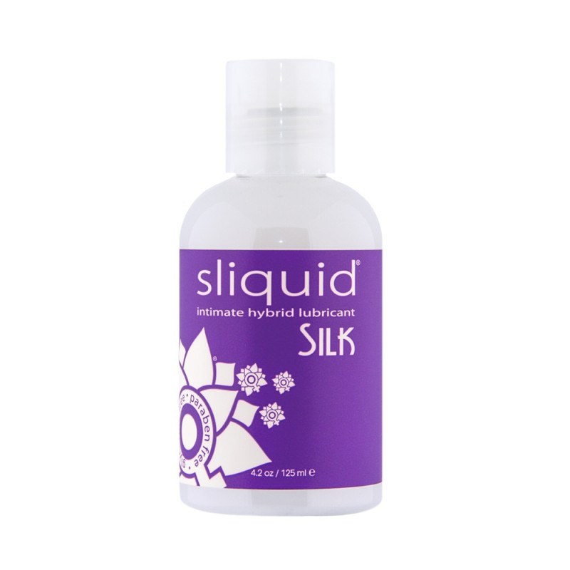 Sliquid Naturals Silk Hybrid Lubricant-125ml