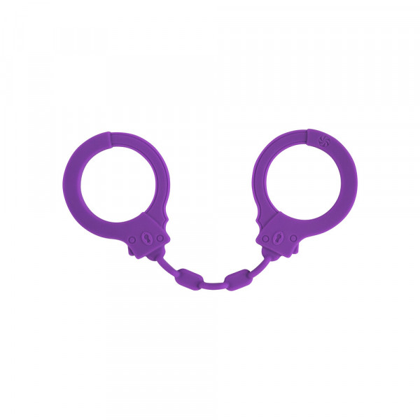 Lola Party Hard Suppression Silicone Handcuffs Purple