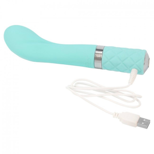 Pillow Talk Sassy GSpot Rechargeable Vibrator Teal