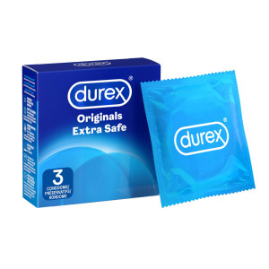 Durex Extra Safe Regular Fit Condoms 3 Pack Durex Extra Safe Regular Fit Condoms 3 Pack