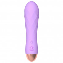 Cuties Silk Touch Rechargeable Mini Vibrator Purple