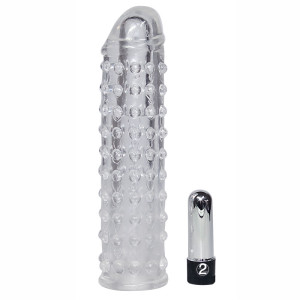 Clear Vibrating Penis Sleeve
