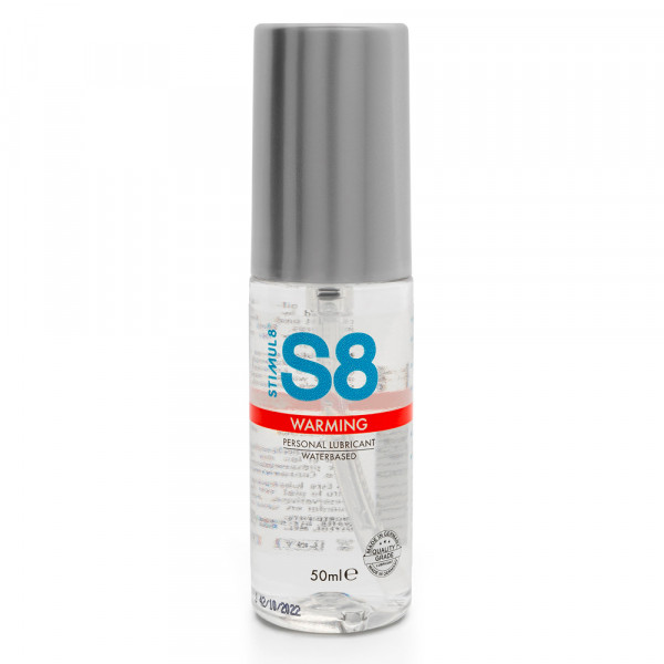 S8 Warming Water Based Lube 50ml