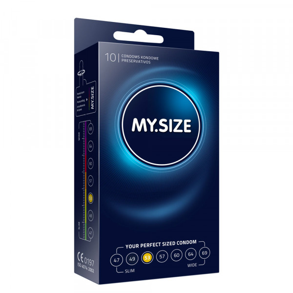 My.Size 53mm Condom 10 Pack
