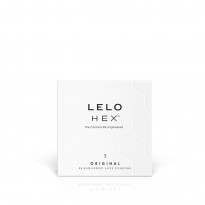 Lelo Hex Original Condoms 3 Pack