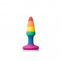 Pride Pleasure Plug Rainbow Mini