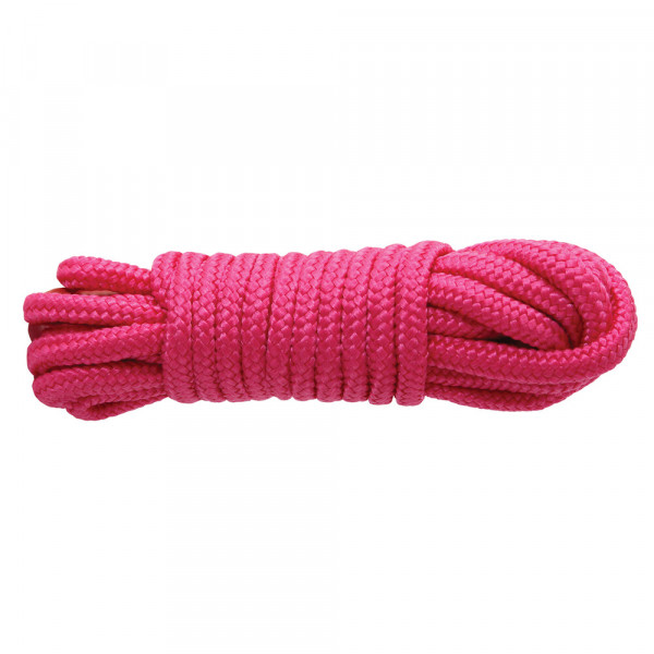 Sinful 25 Foot Nylon Rope Pink