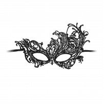 Ouch Royal Black Lace Mask
