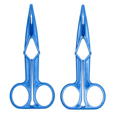 Blue Scissor Nipple Clamps