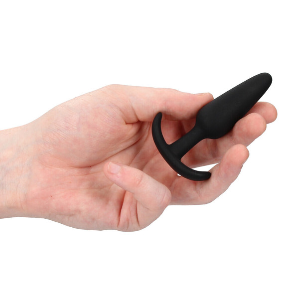 Beginners Size Slim Butt Plug Black