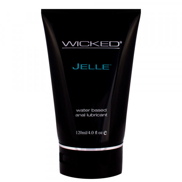 Wicked Jelle Water Based Anal Lubricant Unscented 120mls