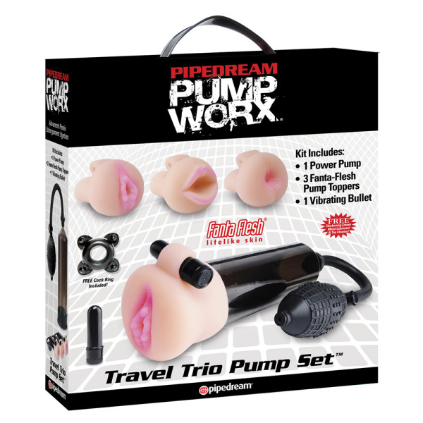 Pump Worx Travel Trio Set
