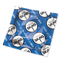 Skins Natural x50 Condoms (Blue)