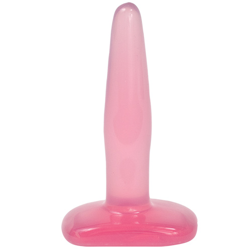 Butt Plug Pink Jelly Small - For The Closet