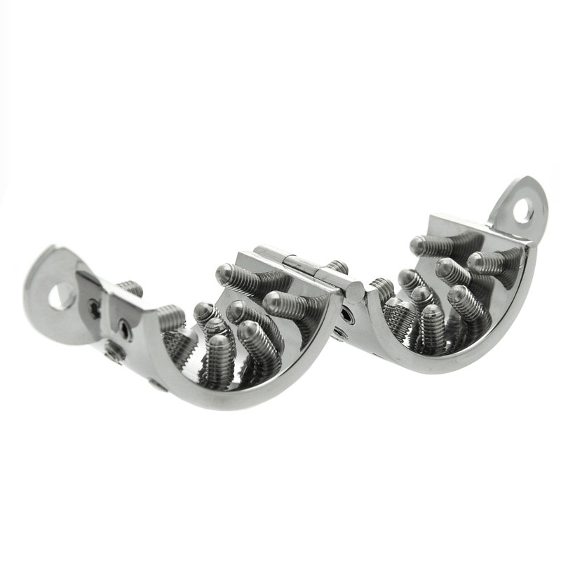 The Constrictor Locking Steel Cock Ring - For The Closet