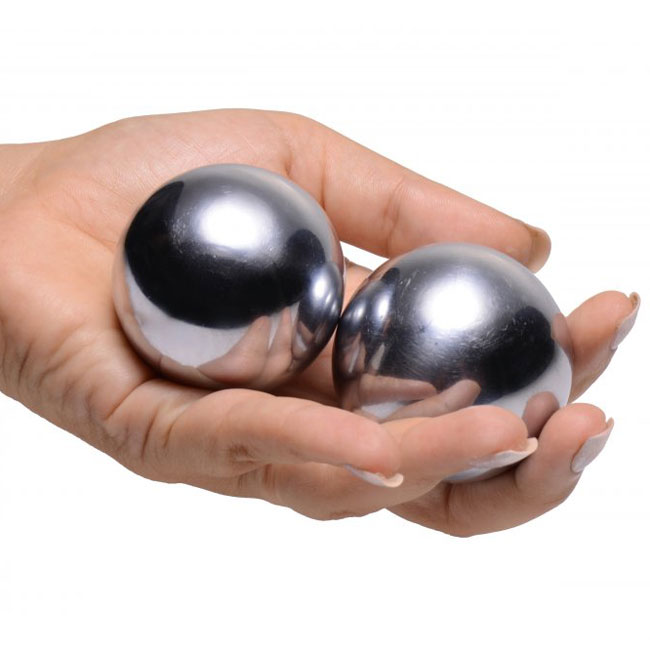 Titanica Extreme Steel Orgasm Balls - For The Closet