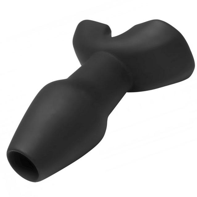 Invasion Hollow Silicone Anal Plug Small - For The Closet