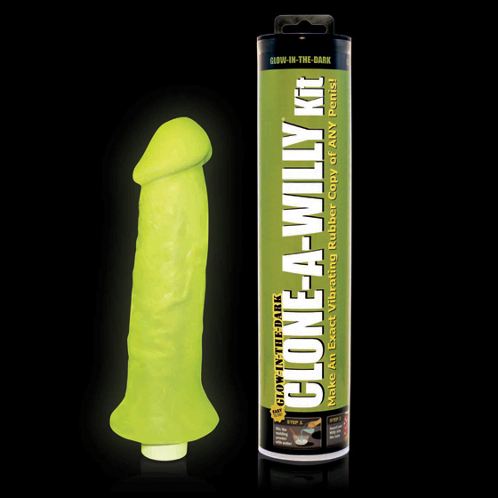Clone A Willy Glow In The Dark Kit - For The Closet