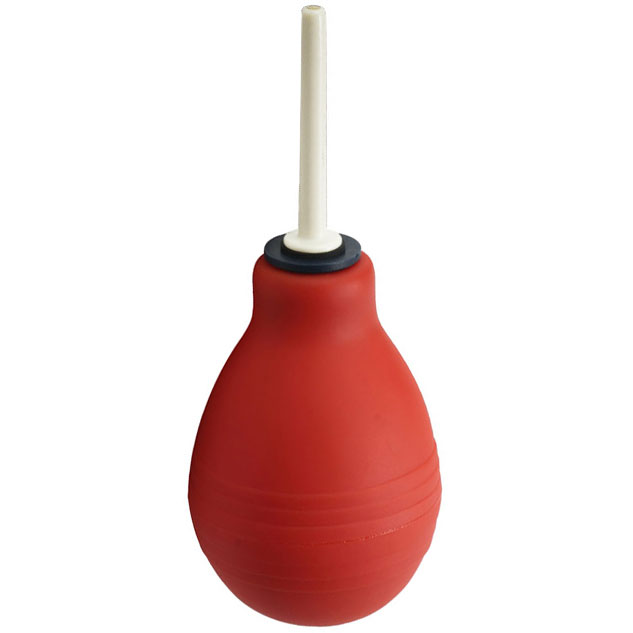 Clean Stream Red Enema Bulb - For The Closet