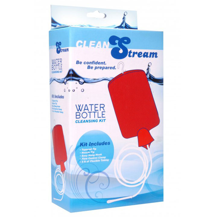 Clean Stream Water Bottle Douche Kit - For The Closet