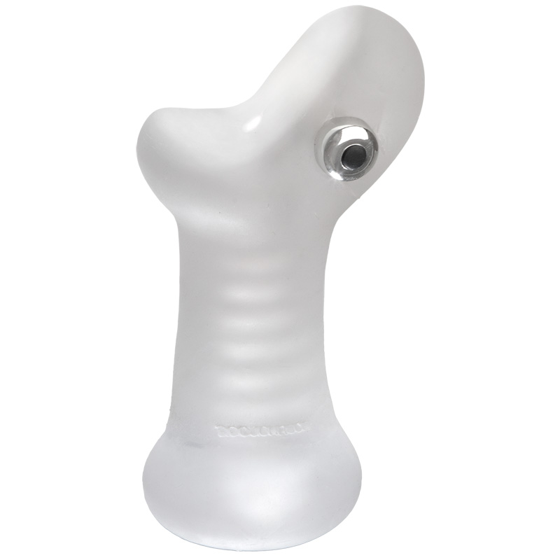 The Super Sucker Ribbed Waterproof Stroker - For The Closet