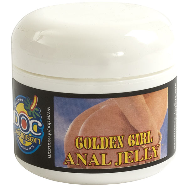Golden Girl Desensitizing Anal Jelly Lubricant - For The Closet