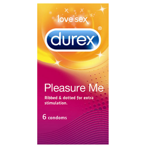 Durex Pleasure Me 6 Pack Condoms - For The Closet