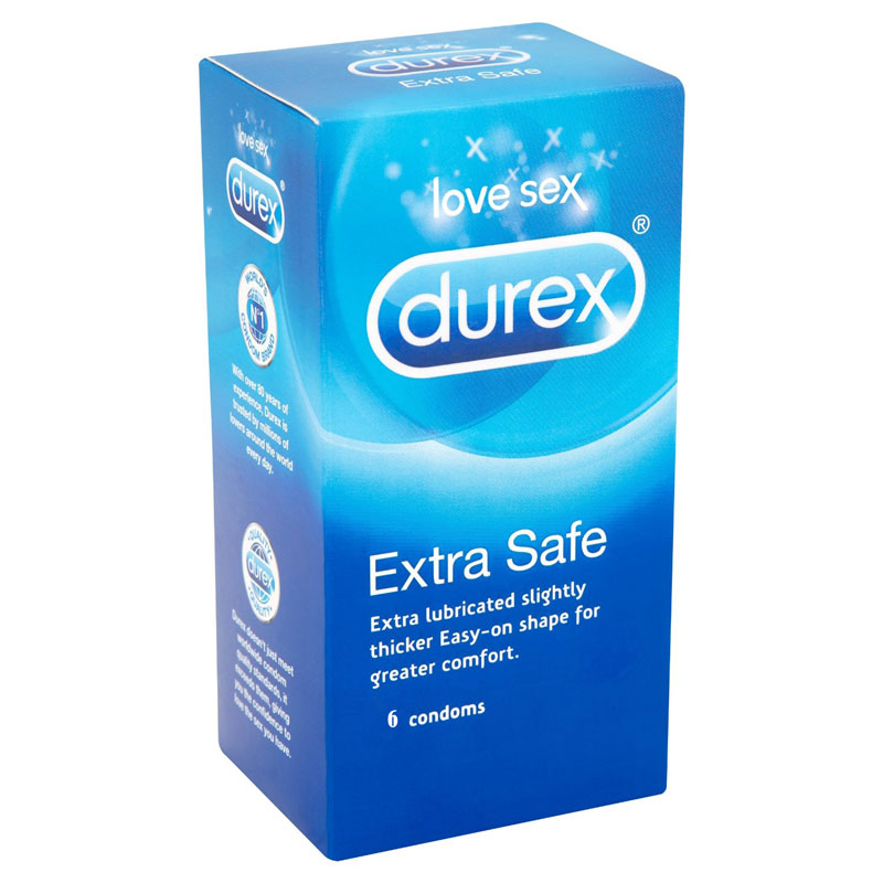 Durex Extra Safe 6 Pack - For The Closet